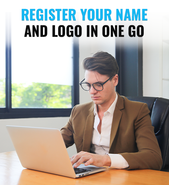 Register Your Name and Logo in One Go